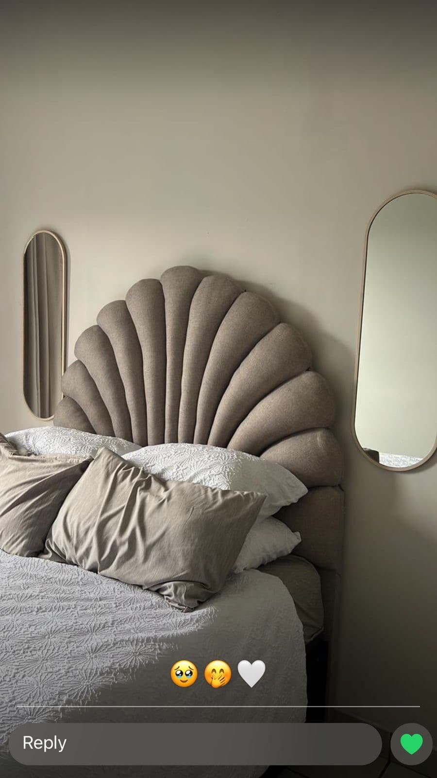 Custom Africa-Shaped Mirror